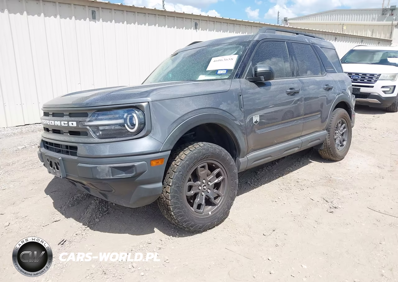 2022 Ford Bronco Sport Big Bend VIN:3FMCR9B61NRD19564 - 2