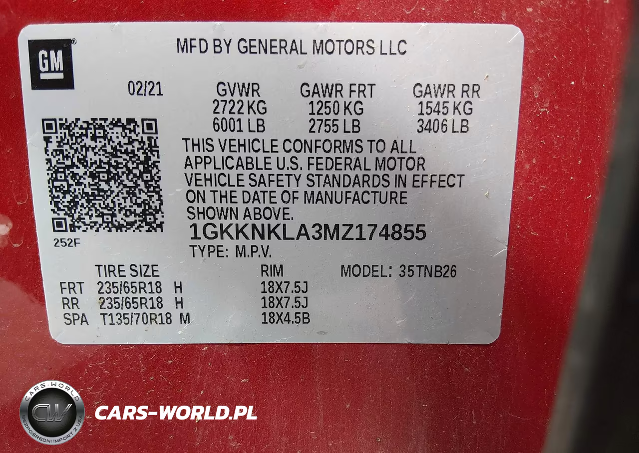 2021 GMC Acadia Fwd Sle VIN:1GKKNKLA3MZ174855 - 9