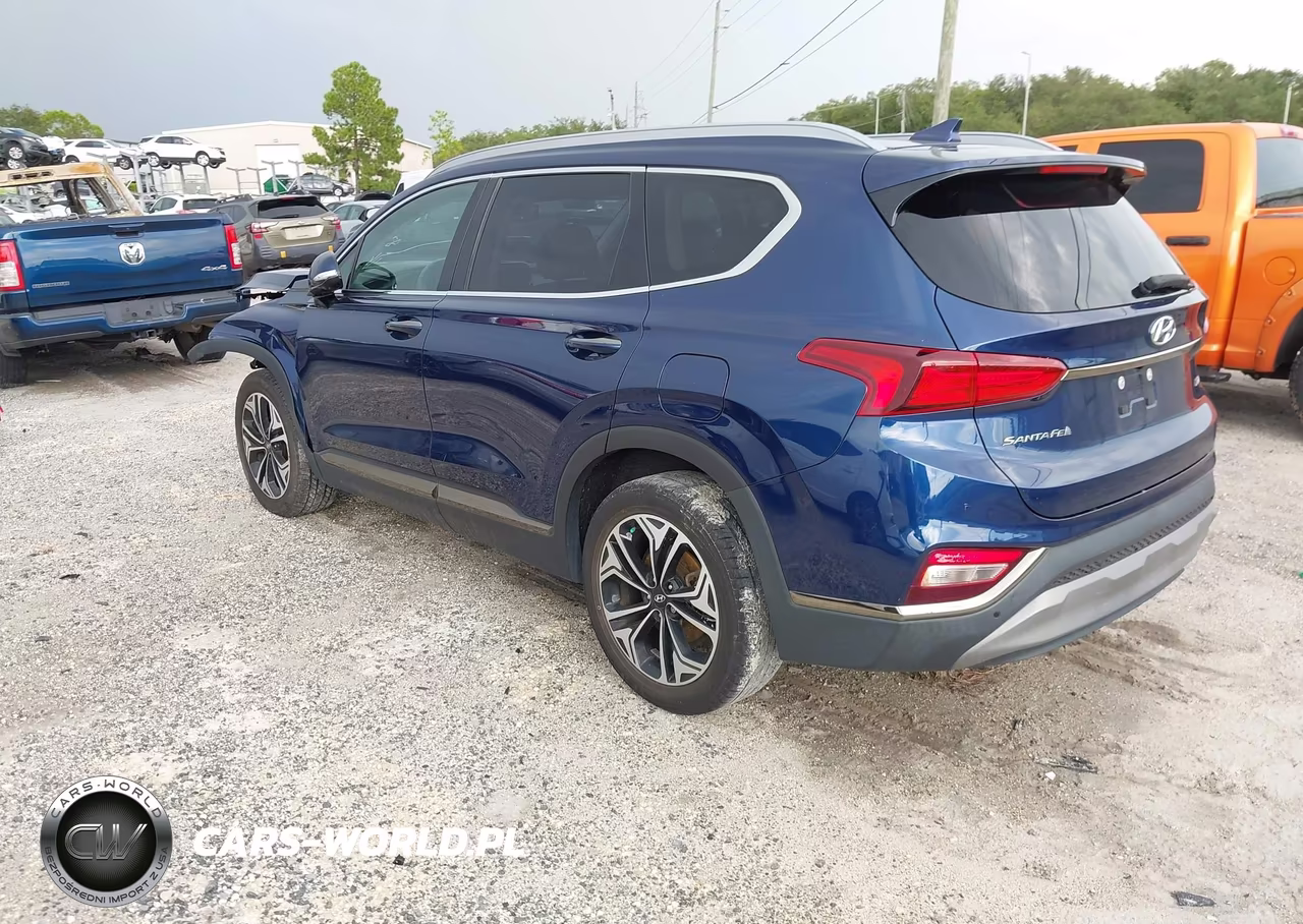 2020 Hyundai Santa Fe Limited 2.0T VIN:5NMS53AAXLH298743 - 3