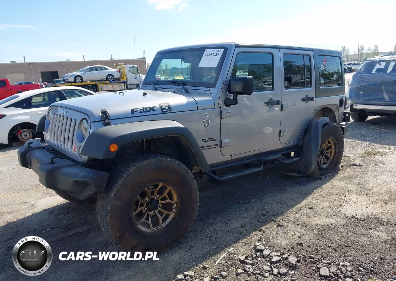 2017 Jeep Wrangler Unlimited Sport 4X4 VIN:1C4BJWDG8HL557183 - 2