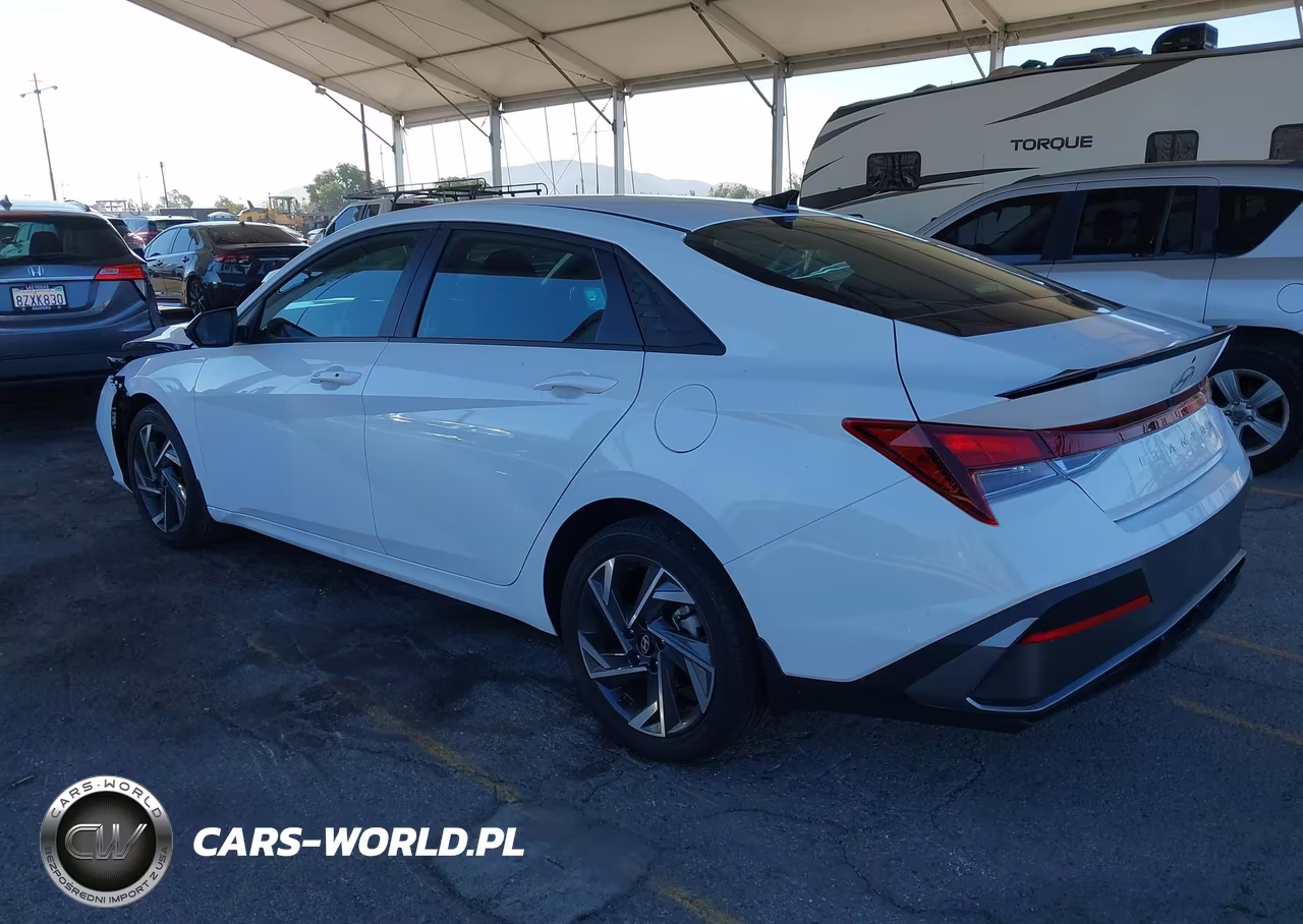 2025 Hyundai Elantra Sel Sport VIN:KMHLM4DG9SU012901 - 3
