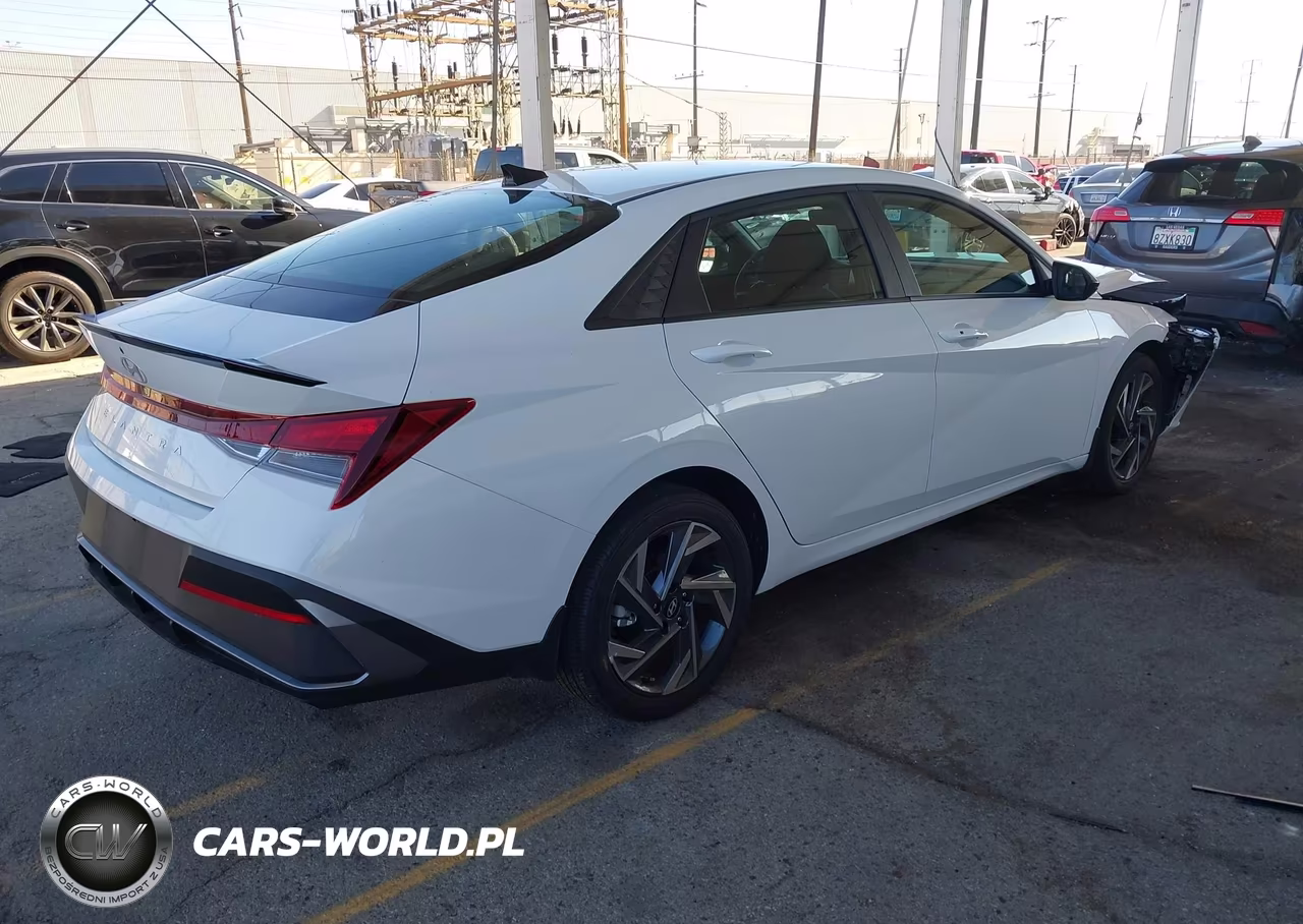 2025 Hyundai Elantra Sel Sport VIN:KMHLM4DG9SU012901 - 4
