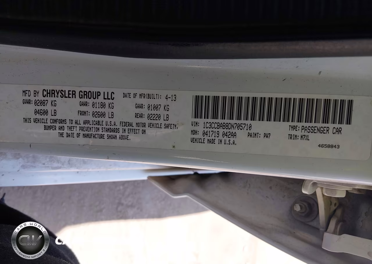 2013 Chrysler 200 Lx VIN:1C3CCBAB8DN705710 - 9