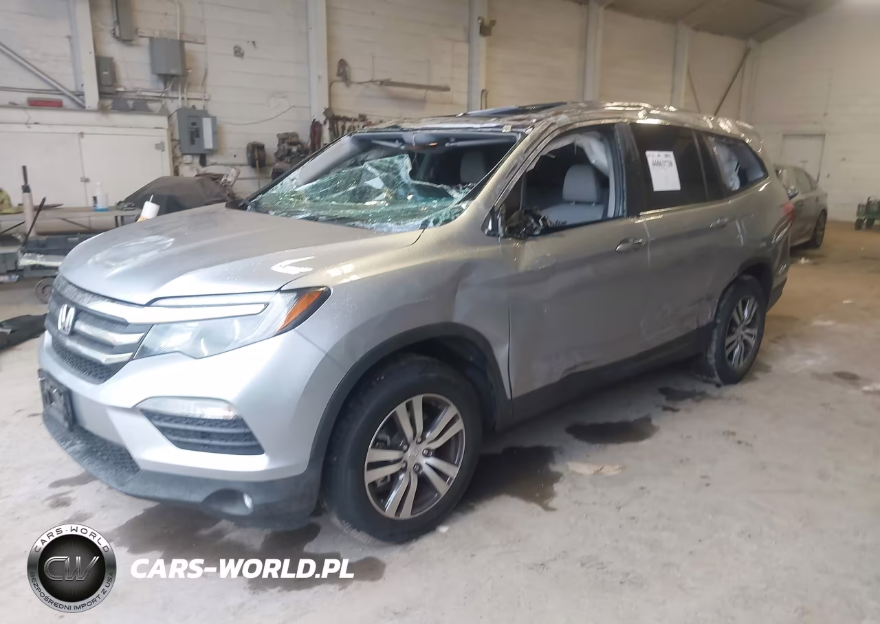 2016 Honda Pilot Ex-L VIN:5FNYF6H86GB093228 - 2