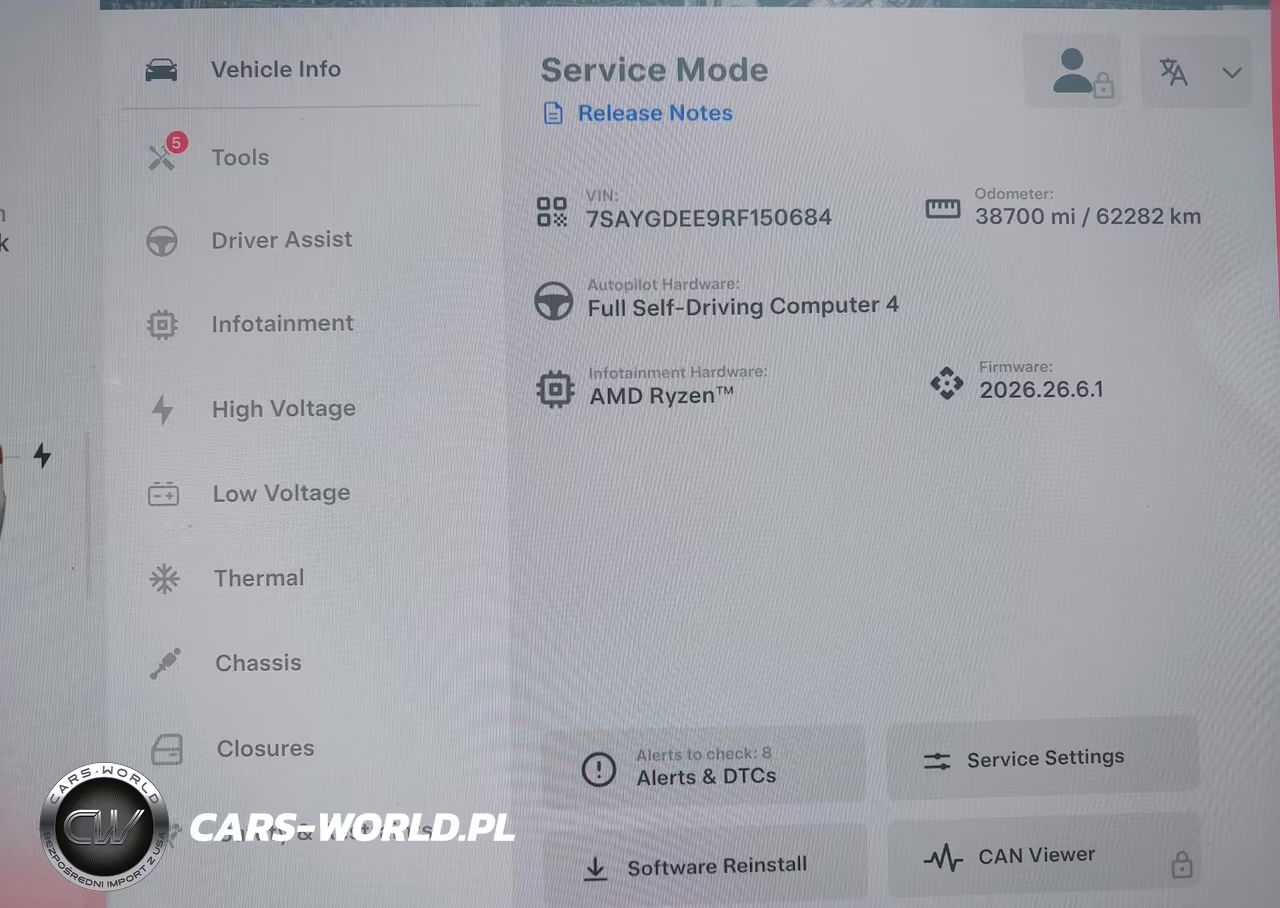 2024 Tesla Model Y Long Range Dual Motor All-Wheel Drive VIN:7SAYGDEE9RF150684 - 7