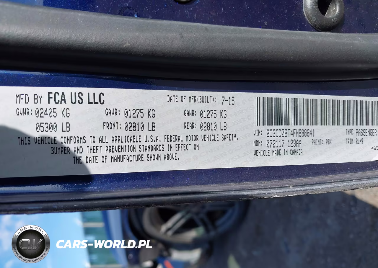 2015 Dodge Challenger R-T Plus VIN:2C3CDZBT4FH888841 - 9