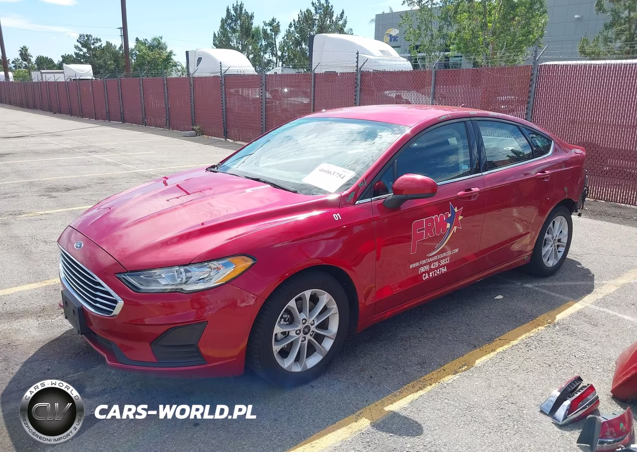 2020 Ford Fusion Se VIN:3FA6P0HD1LR219900 - 2