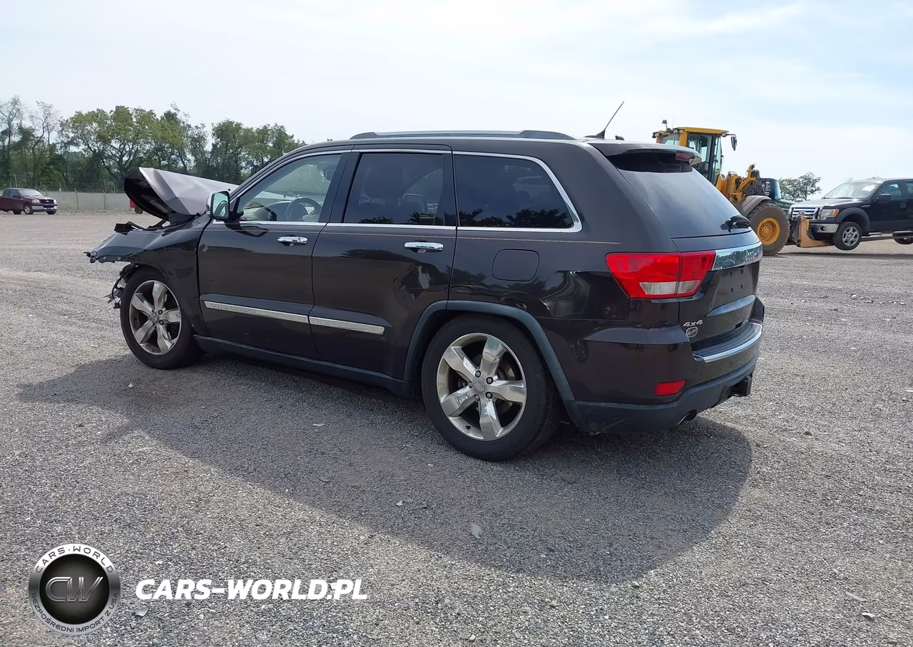 2012 Jeep Grand Cherokee Overland VIN:1C4RJFCTXCC183858 - 3