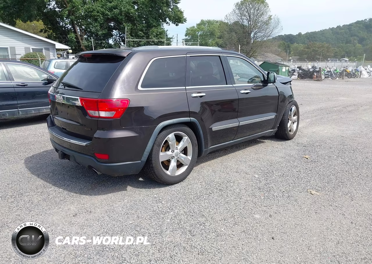 2012 Jeep Grand Cherokee Overland VIN:1C4RJFCTXCC183858 - 4