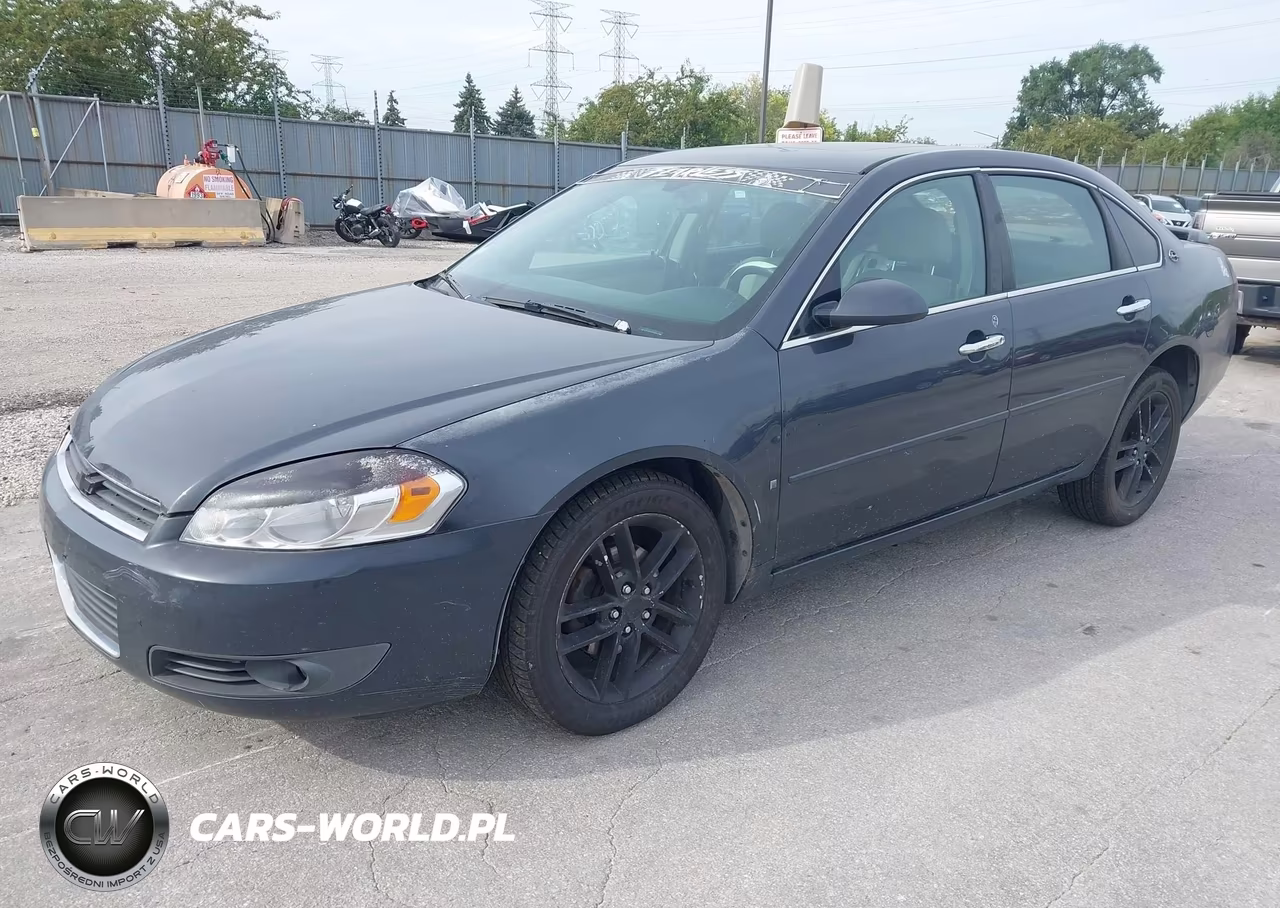 2008 Chevrolet Impala Ltz VIN:2G1WU583389195936 - 2