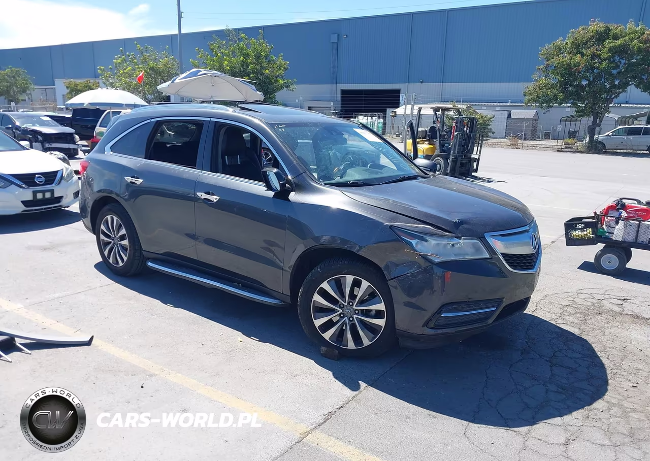 2015 Acura Mdx Technology Package