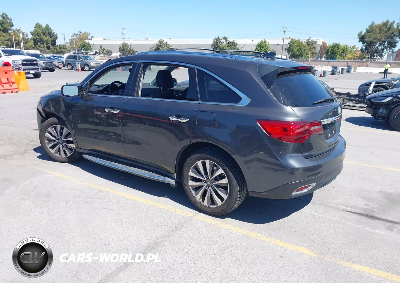 2015 Acura Mdx Technology Package VIN:5FRYD3H45FB001539 - 3