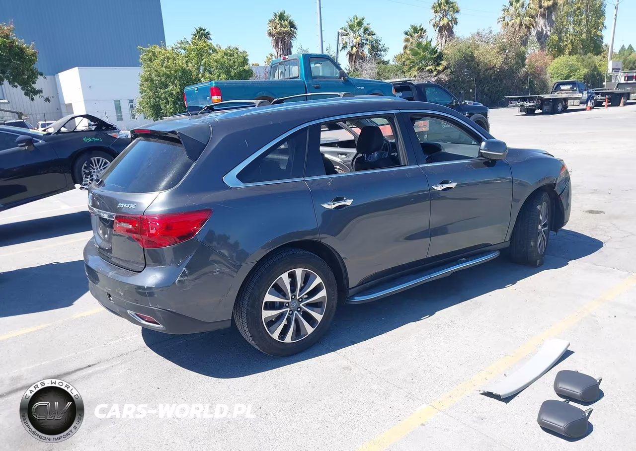 2015 Acura Mdx Technology Package VIN:5FRYD3H45FB001539 - 4