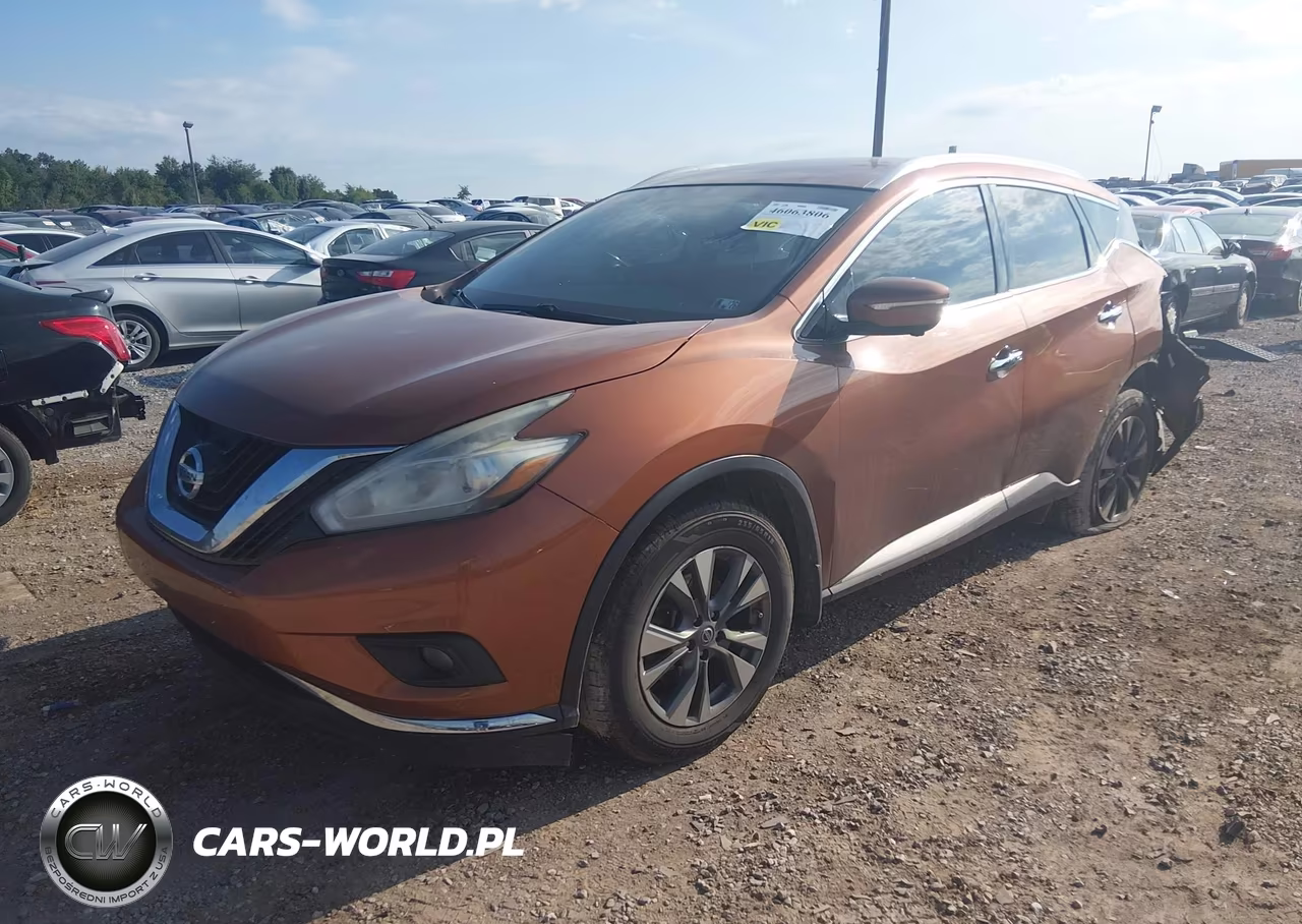 2015 Nissan Murano VIN:5N1AZ2MHXFN284444 - 2