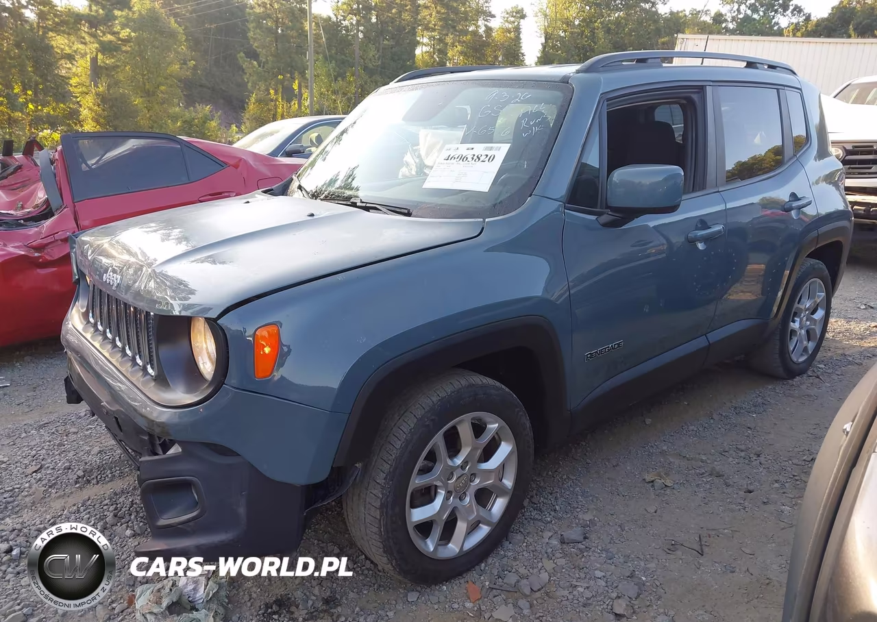 2018 Jeep Renegade Latitude Fwd VIN:ZACCJABB1JPJ06576 - 2
