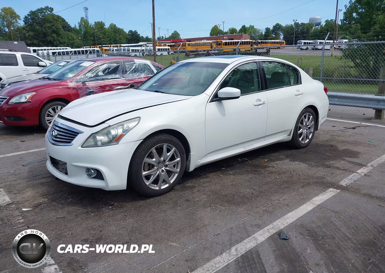 2010 Infiniti G37X VIN:JN1CV6AR1AM254862 - 2