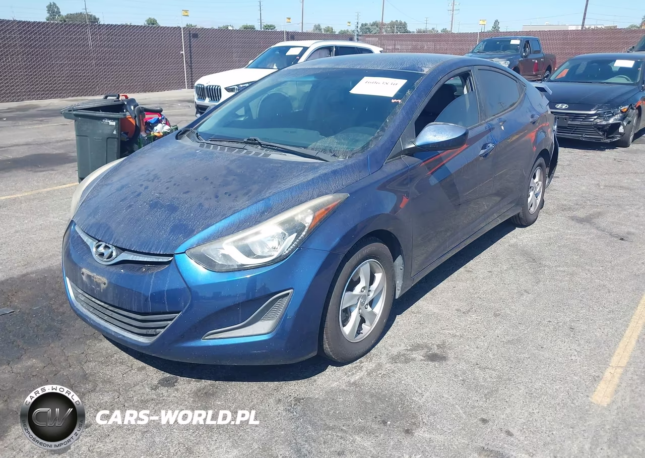 2015 Hyundai Elantra Se VIN:5NPDH4AE8FH628945 - 2