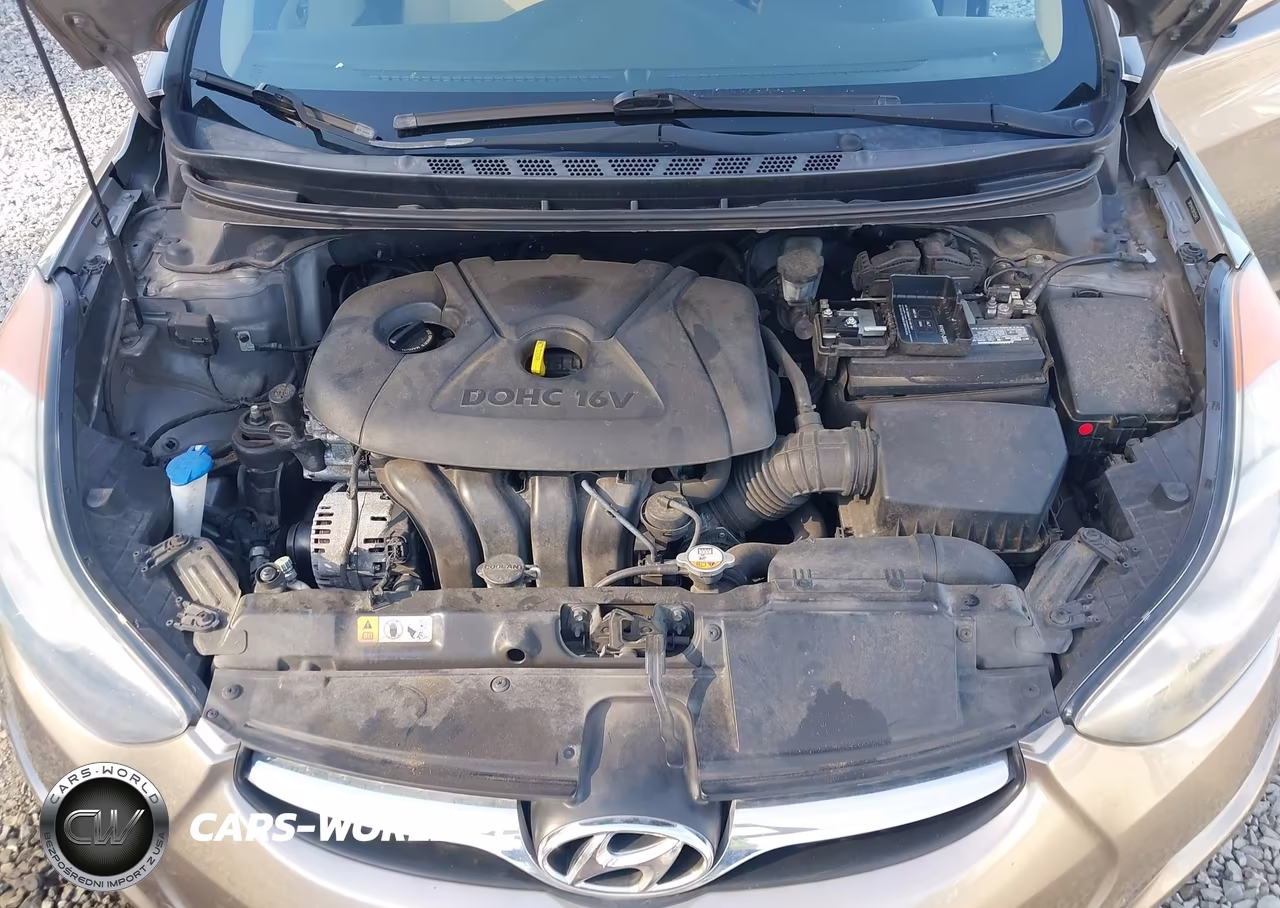 2013 Hyundai Elantra Gls VIN:5NPDH4AE5DH355413 - 10