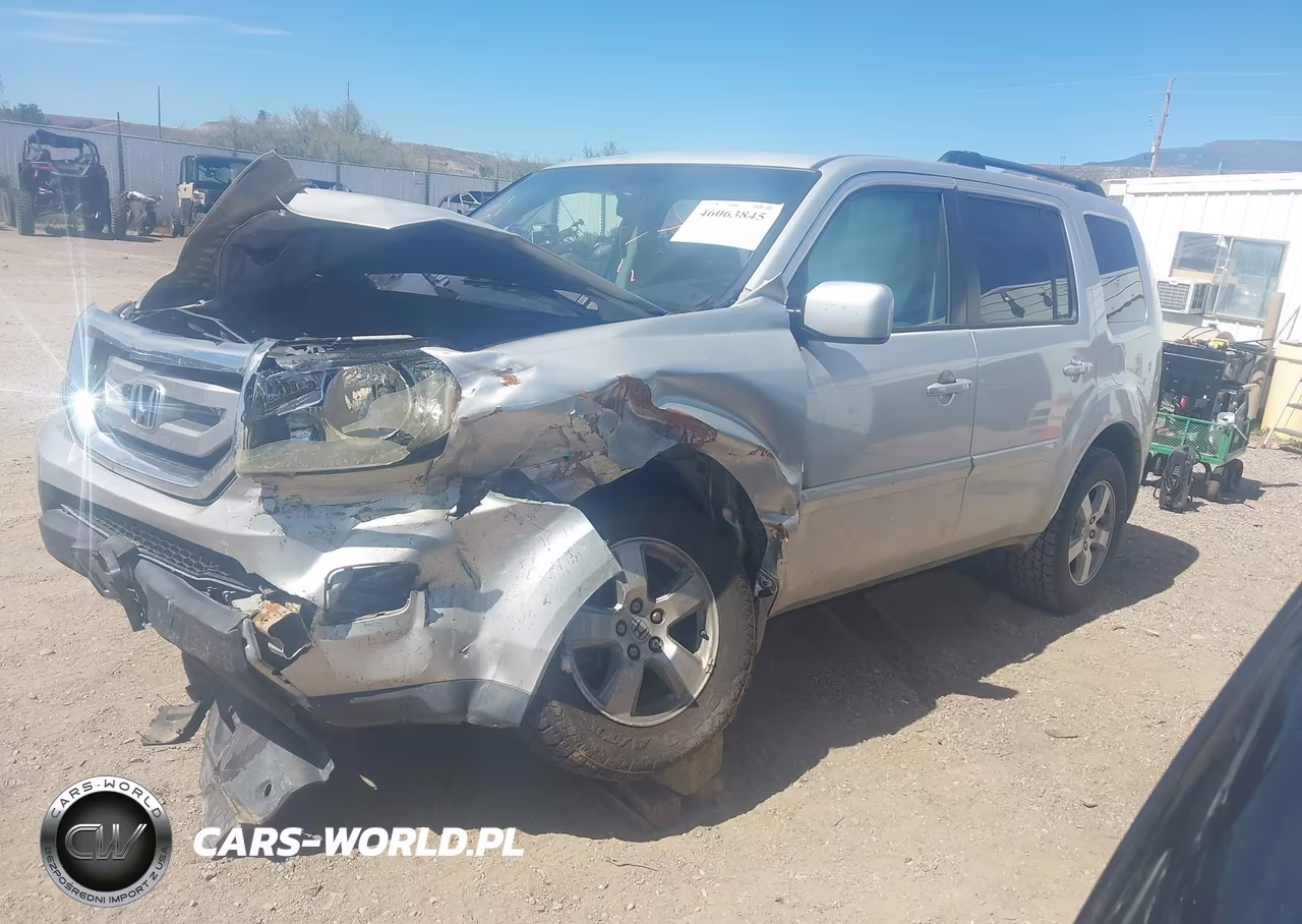 2009 Honda Pilot Ex-L VIN:5FNYF48599B041671 - 2