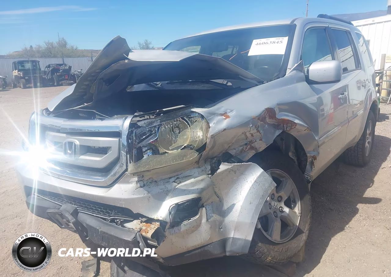 2009 Honda Pilot Ex-L VIN:5FNYF48599B041671 - 6