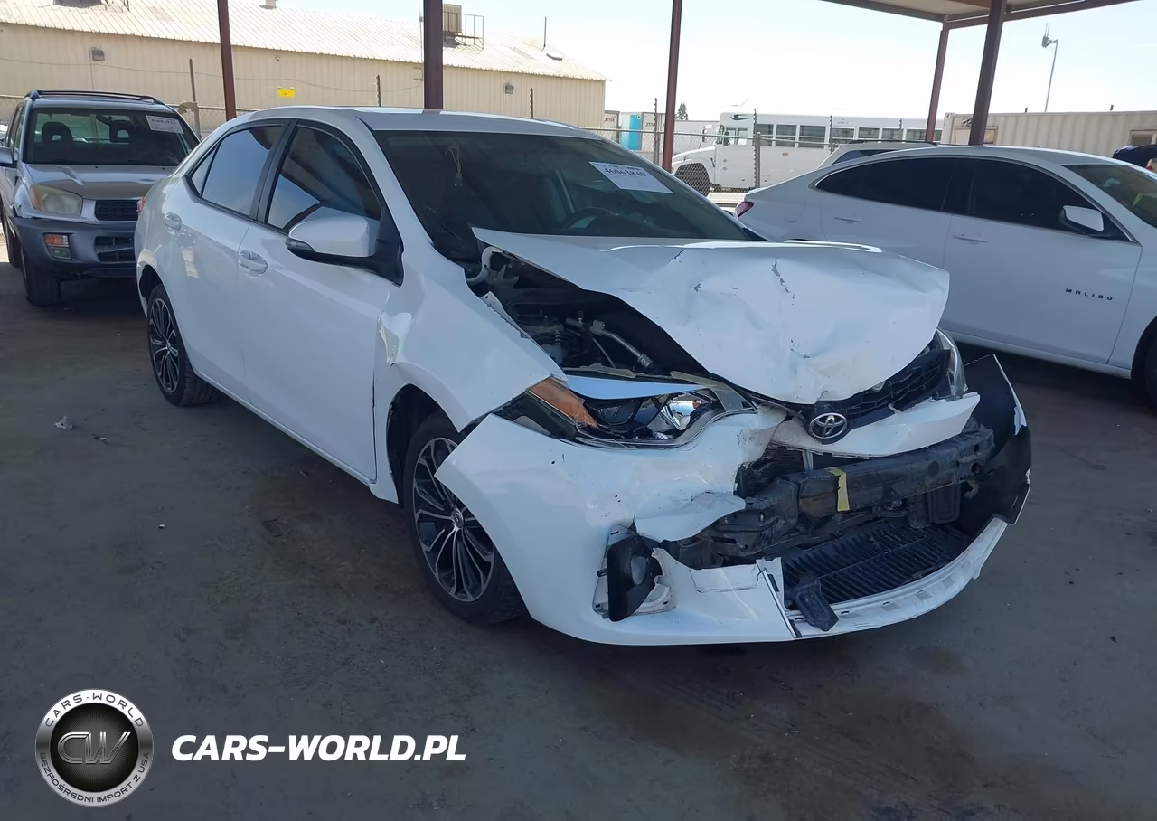 2016 Toyota Corolla S Premium VIN:5YFBURHE4GP435296 - 1