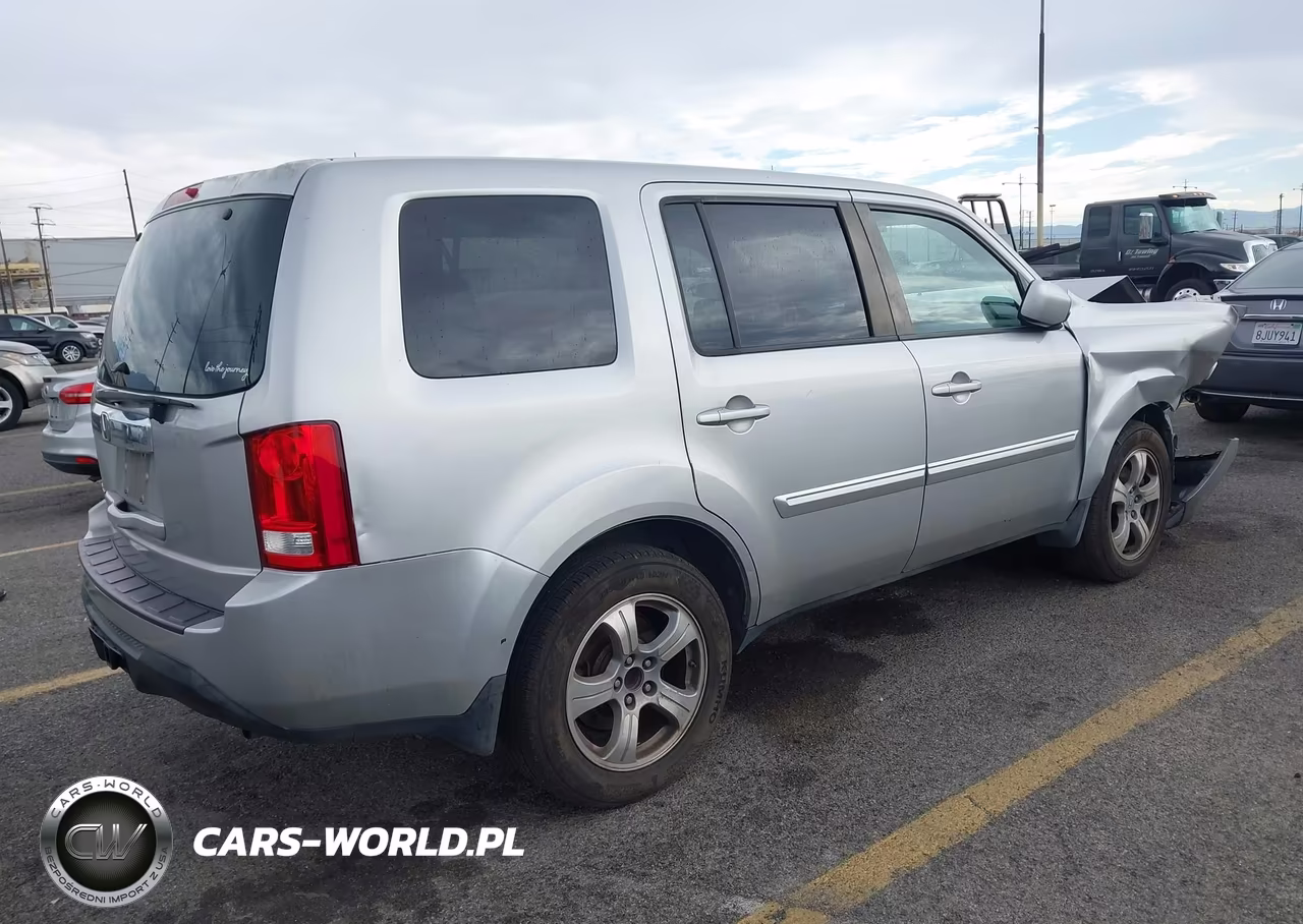 2015 Honda Pilot Ex-L VIN:5FNYF3H70FB017119 - 4