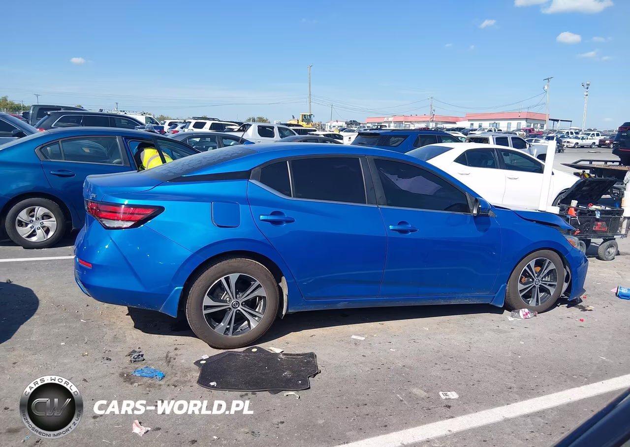 2020 Nissan Sentra Sv Xtronic Cvt VIN:3N1AB8CV6LY276667 - 14