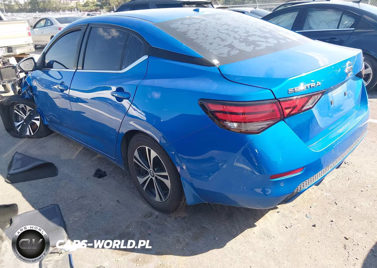 2020 Nissan Sentra Sv Xtronic Cvt VIN:3N1AB8CV6LY276667 - 3