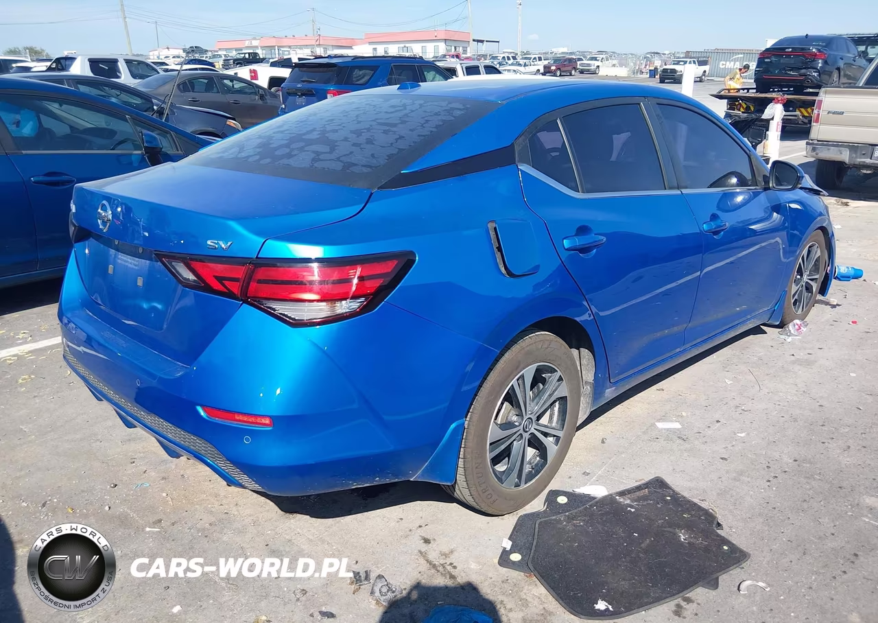 2020 Nissan Sentra Sv Xtronic Cvt VIN:3N1AB8CV6LY276667 - 4