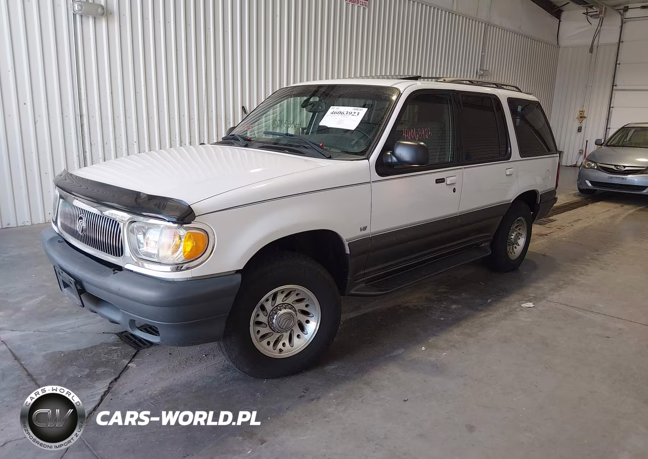 2000 Mercury Mountaineer VIN:4M2ZU86P8YUJ35465 - 2