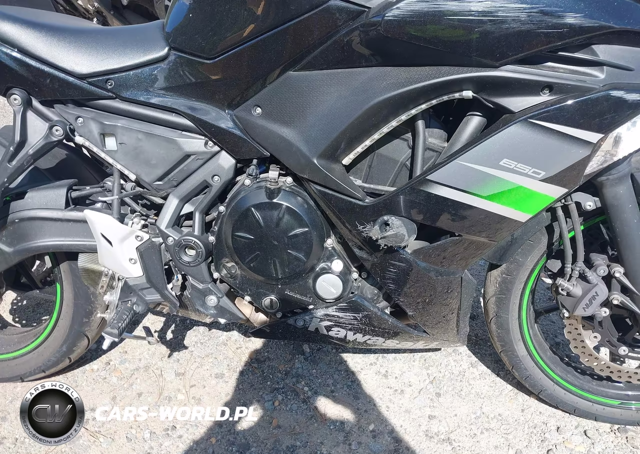 2019 Kawasaki Ex650 F VIN:JKAEXEK12KDA28847 - 8