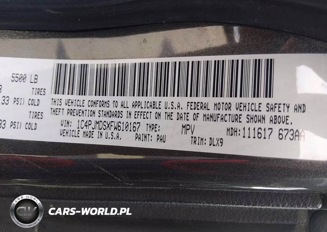 2015 Jeep Cherokee Limited VIN:1C4PJMDSXFW610167 - 9