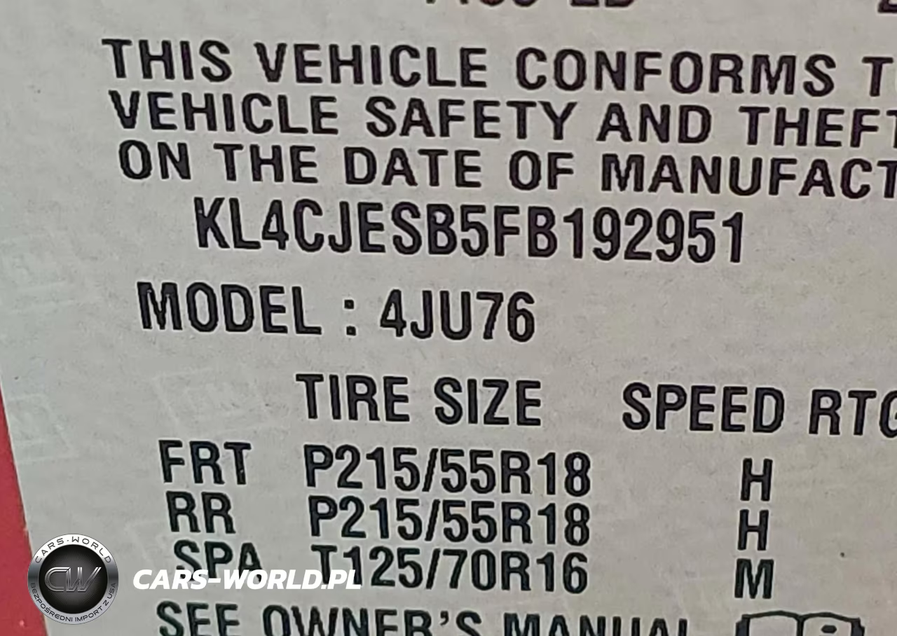 2015 Buick Encore VIN:KL4CJESB5FB192951 - 9