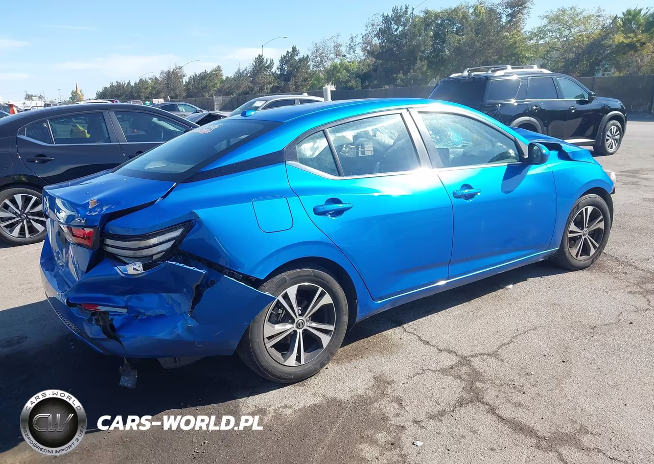 2022 Nissan Sentra Sv Xtronic Cvt VIN:3N1AB8CV7NY273277 - 4