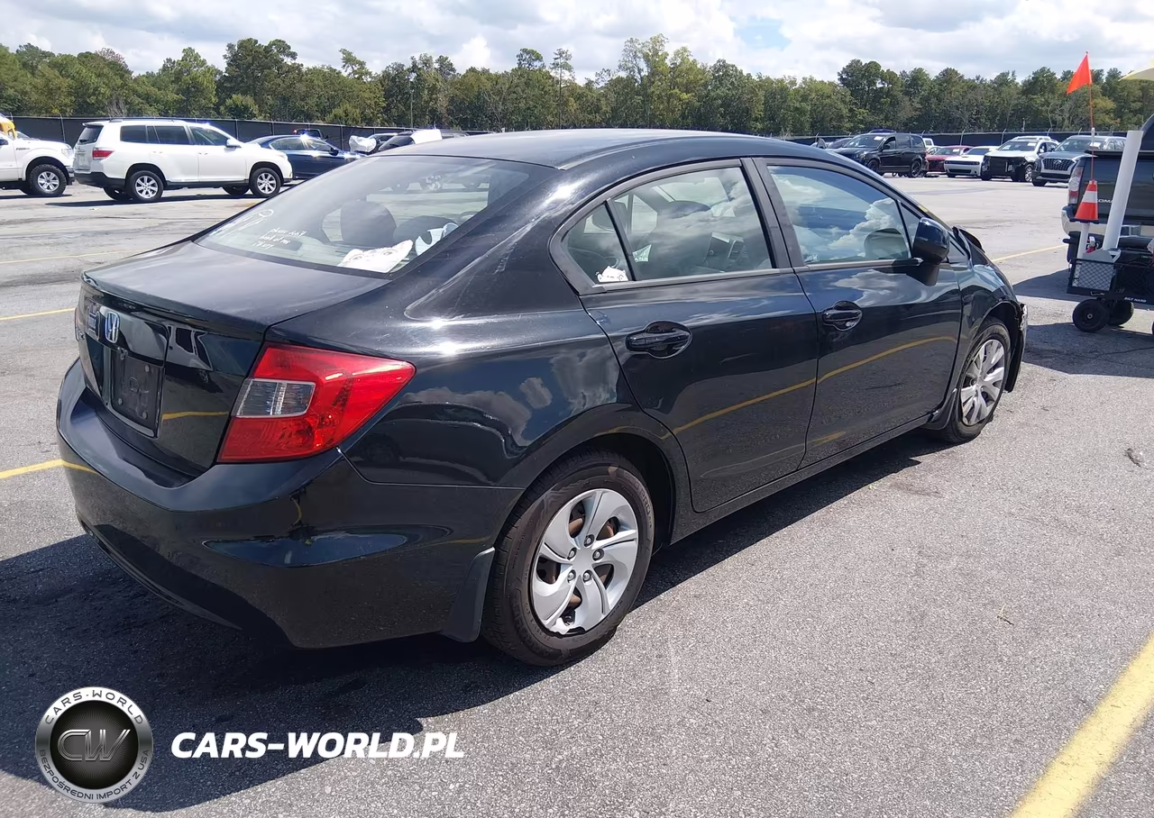 2012 Honda Civic Lx VIN:19XFB2F52CE096065 - 4