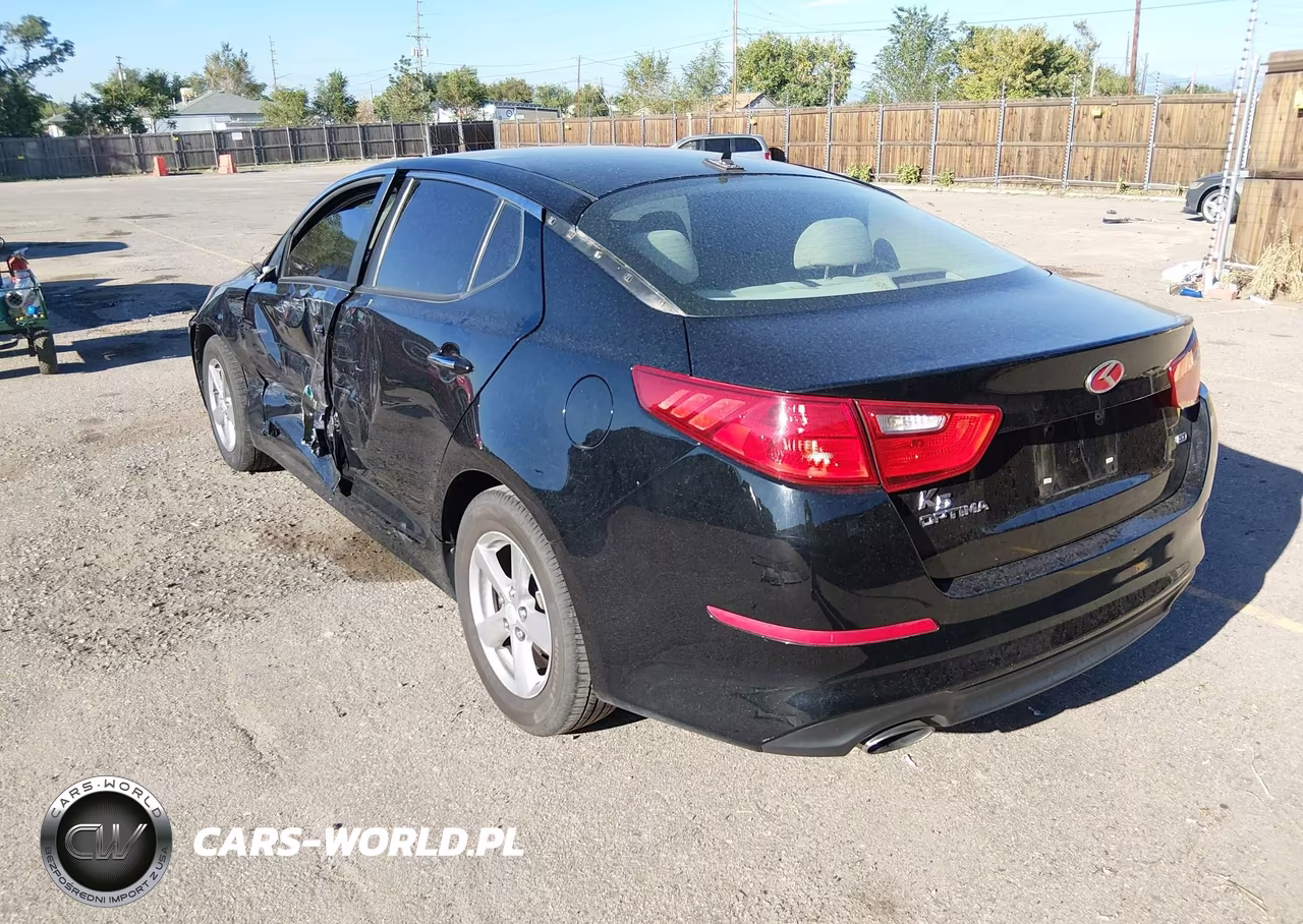 2014 Kia Optima Lx VIN:5XXGM4A72EG293444 - 3