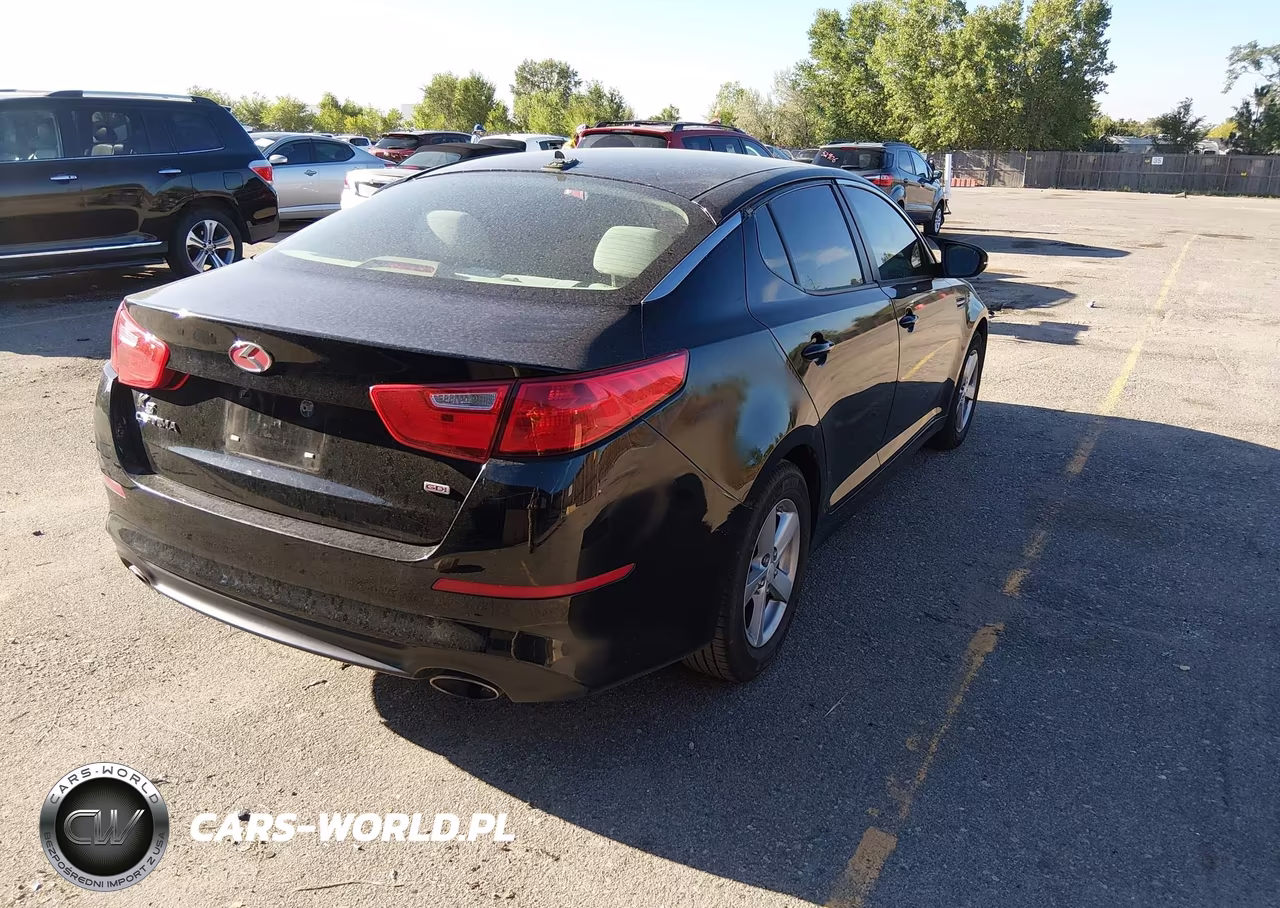 2014 Kia Optima Lx VIN:5XXGM4A72EG293444 - 4