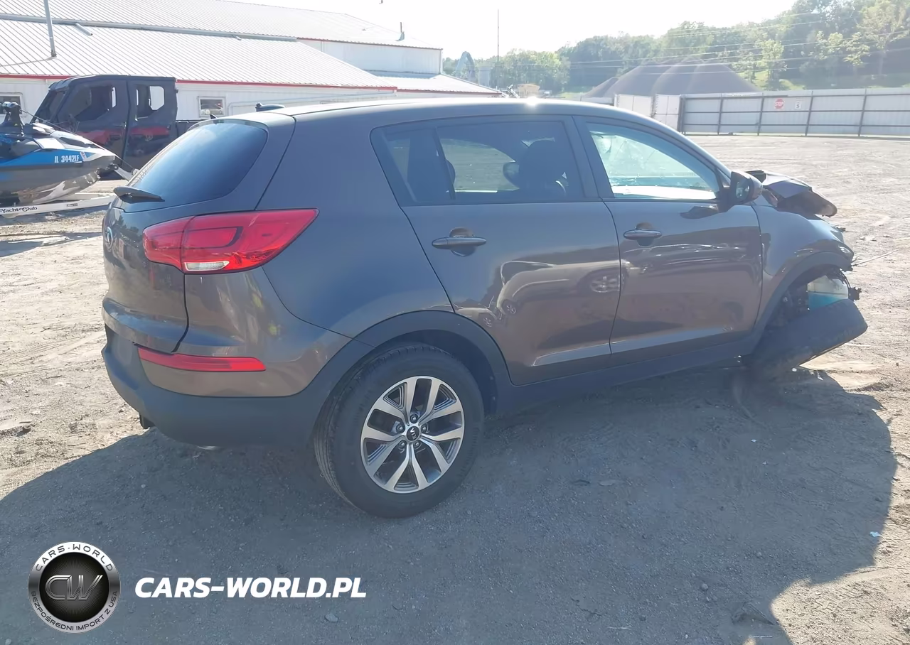 2014 Kia Sportage Lx VIN:KNDPB3AC3E7575761 - 4
