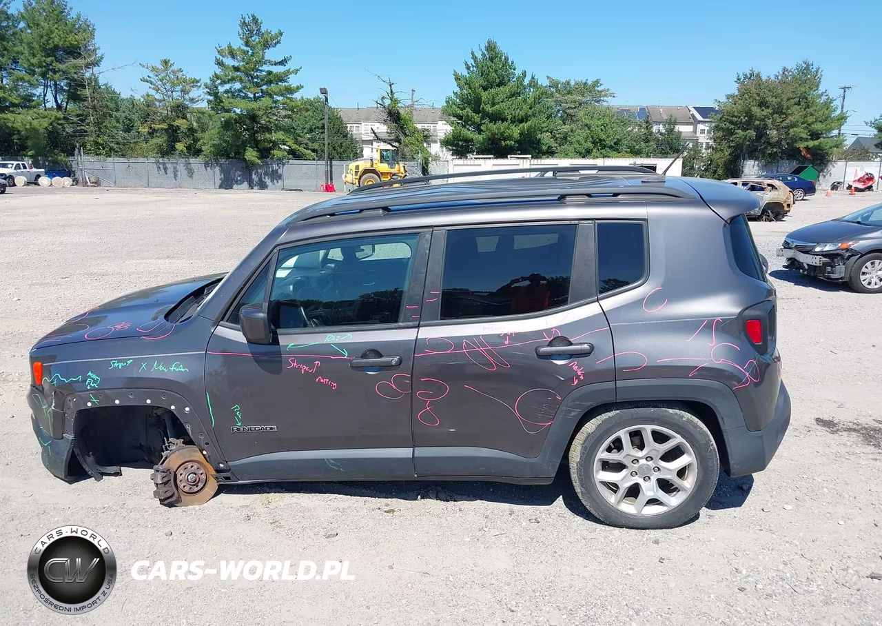 2017 Jeep Renegade Latitude Fwd VIN:ZACCJABB9HPE89471 - 14