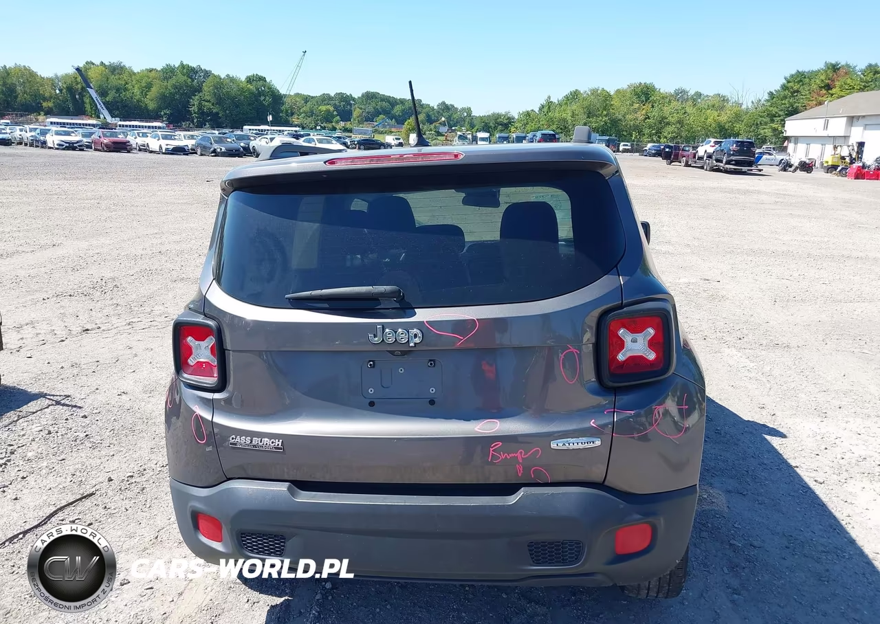 2017 Jeep Renegade Latitude Fwd VIN:ZACCJABB9HPE89471 - 16