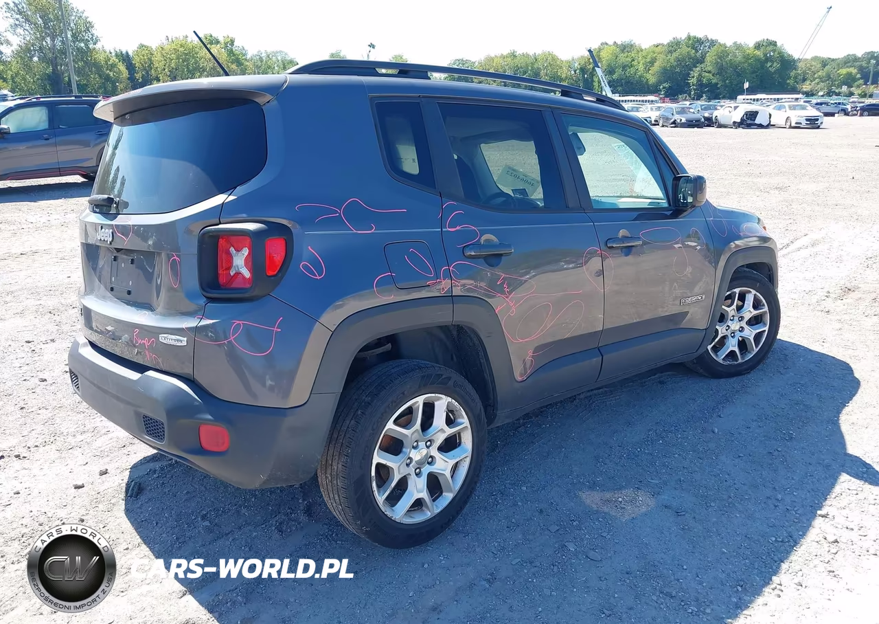2017 Jeep Renegade Latitude Fwd VIN:ZACCJABB9HPE89471 - 4