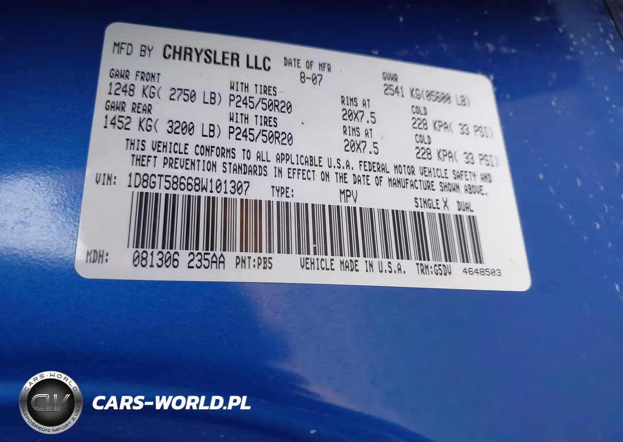 2008 Dodge Nitro Slt-Rt VIN:1D8GT58668W101307 - 9