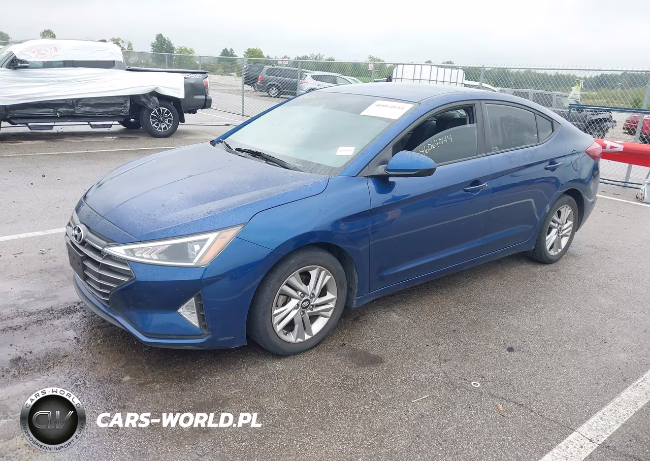 2020 Hyundai Elantra Sel VIN:5NPD84LFXLH557832 - 2