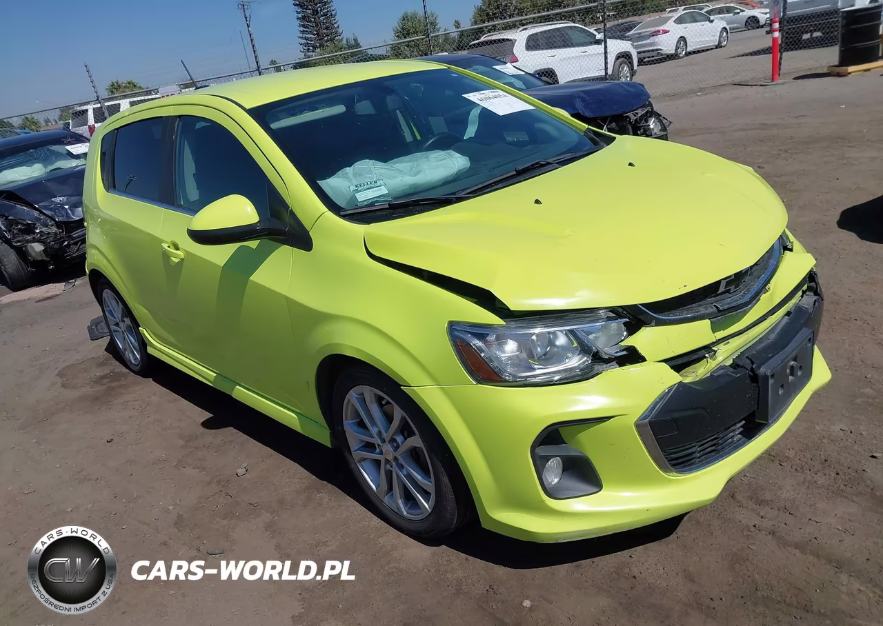2019 Chevrolet Sonic Lt Auto VIN:1G1JD6SB8K4112284 - 1