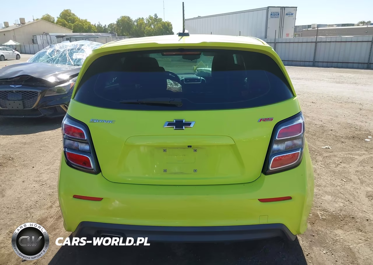 2019 Chevrolet Sonic Lt Auto VIN:1G1JD6SB8K4112284 - 16