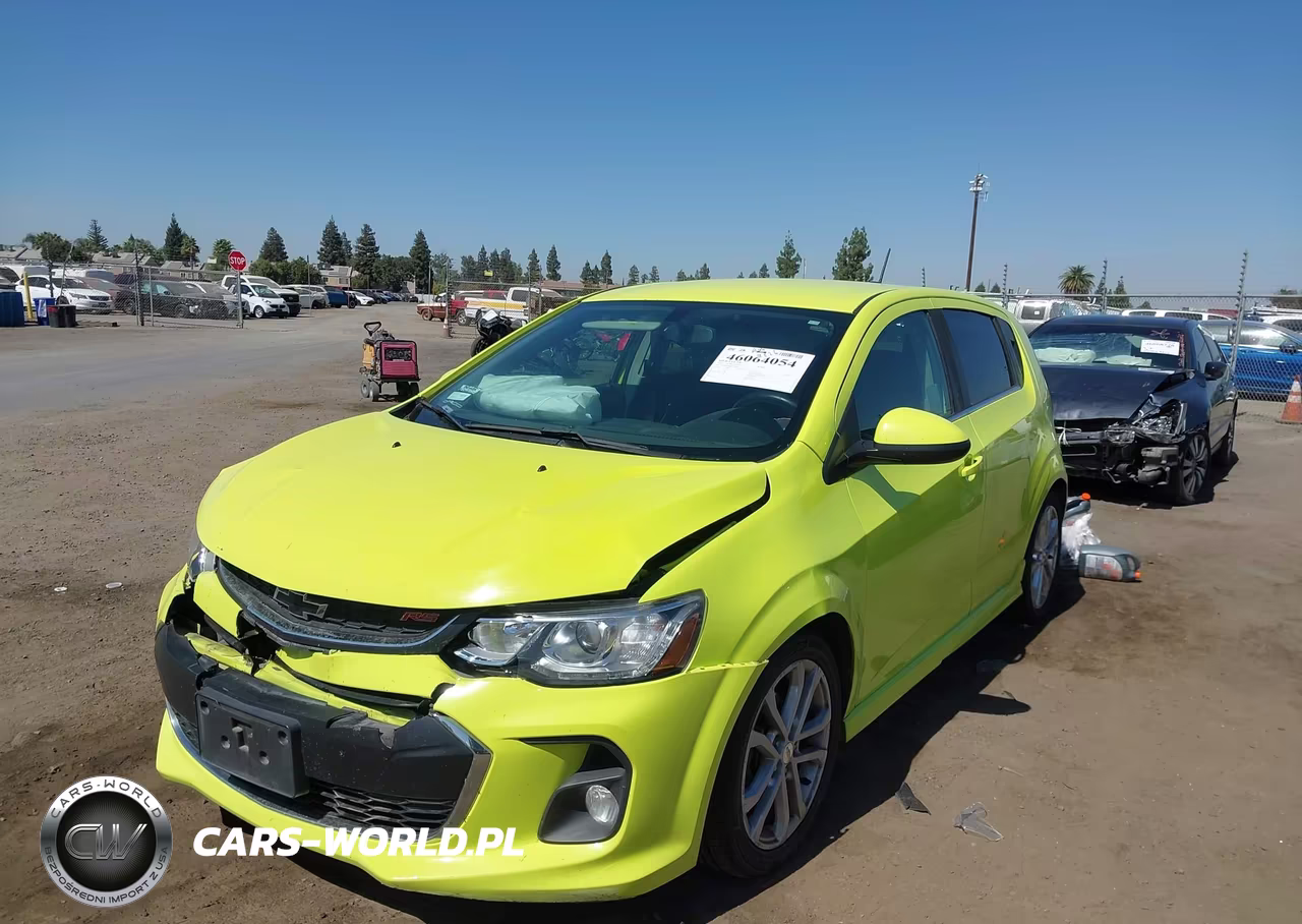 2019 Chevrolet Sonic Lt Auto VIN:1G1JD6SB8K4112284 - 2