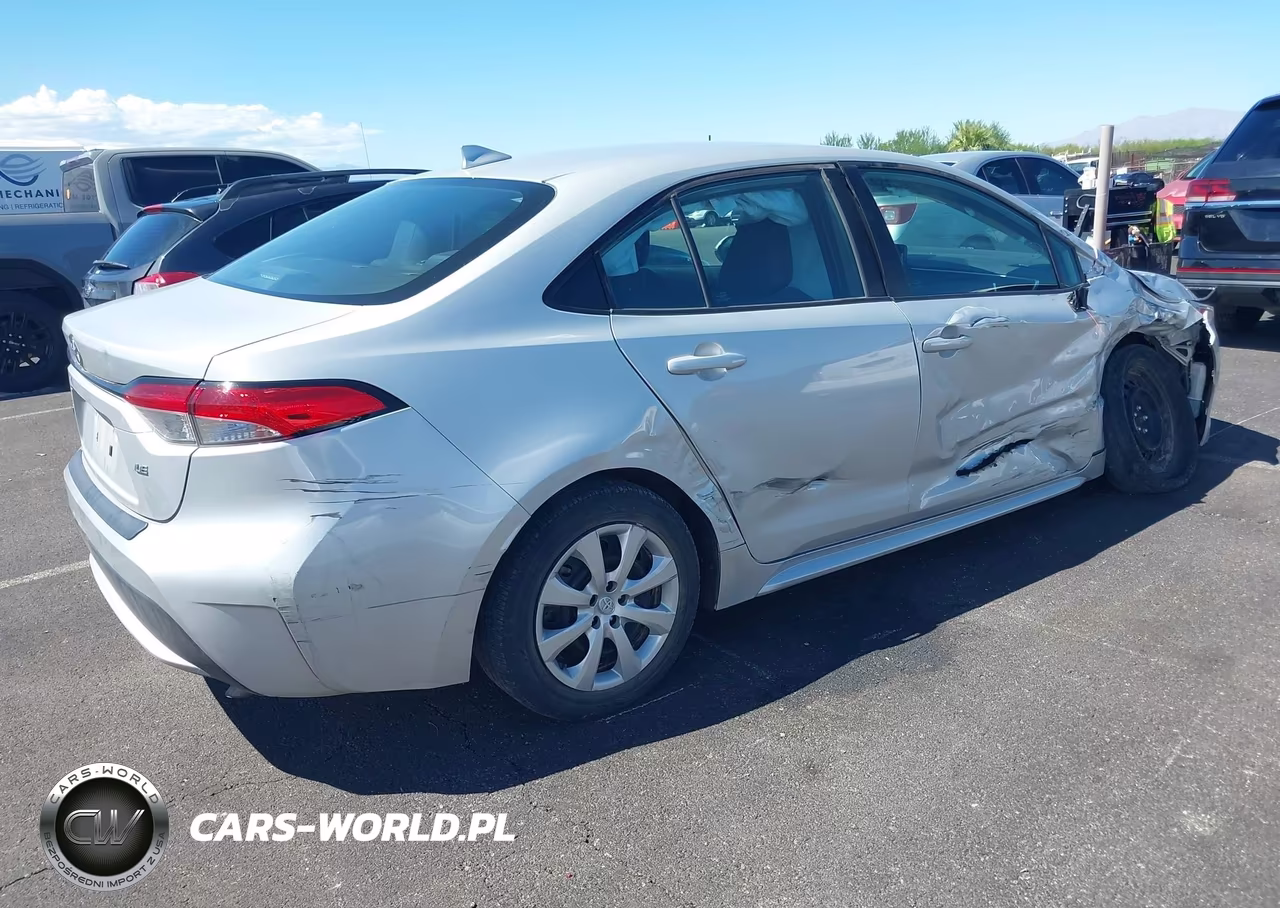 2022 Toyota Corolla Le VIN:5YFEPMAE5NP313285 - 4