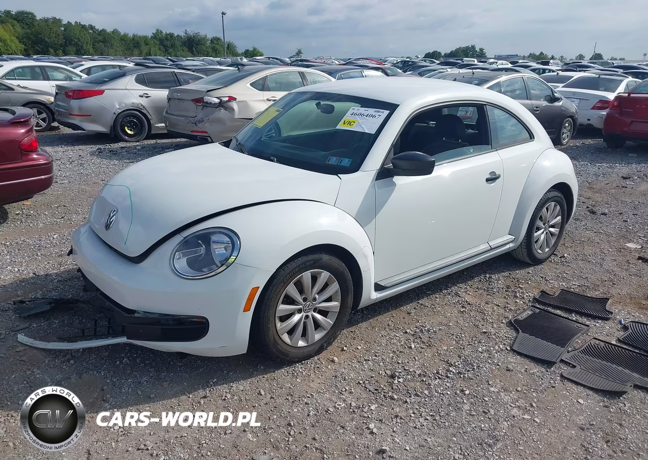 2015 Volkswagen Beetle Coupe 1.8T Fleet Edition VIN:3VWF17AT7FM604253 - 2