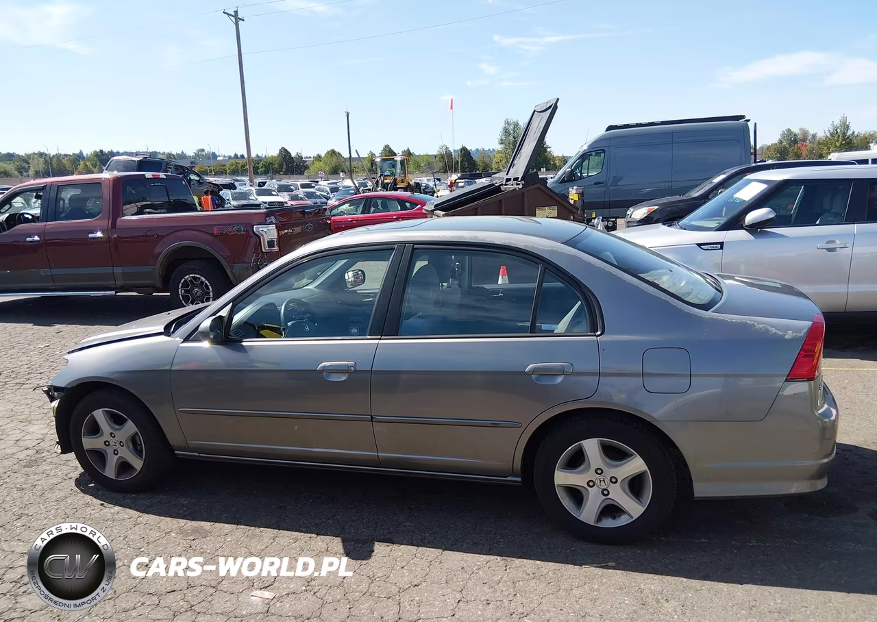 2004 Honda Civic Ex VIN:2HGES267X4H544508 - 15