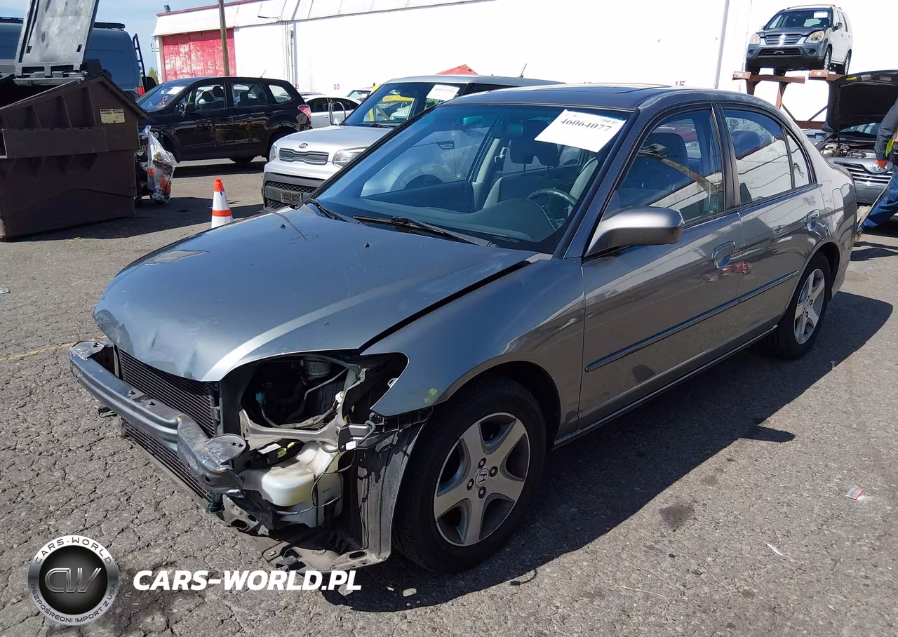 2004 Honda Civic Ex VIN:2HGES267X4H544508 - 2